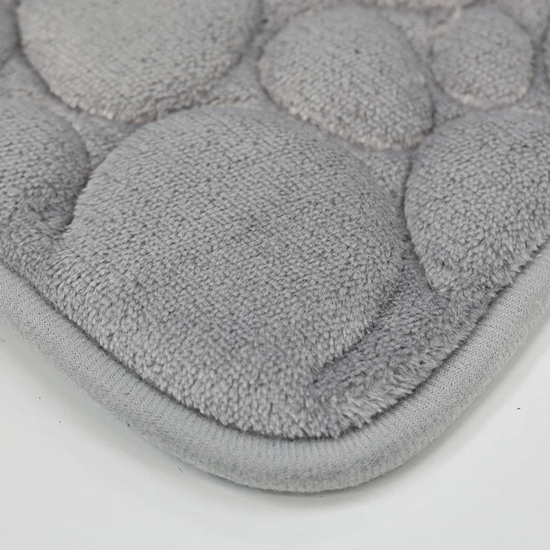 BowLift | Softura – 3-Piece Non-Slip Bathroom Mat Set with Comfort & Style