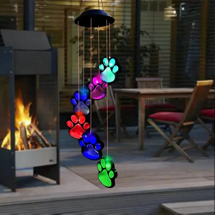 BowLift | Solar Dog Claw Wind Chime Light