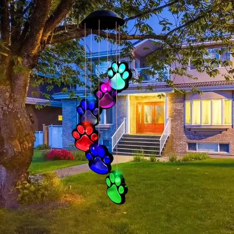 BowLift | Solar Dog Claw Wind Chime Light