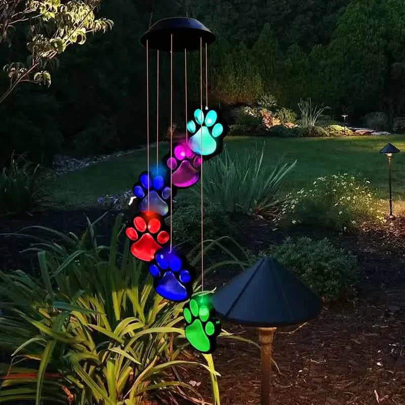 BowLift | Solar Dog Claw Wind Chime Light