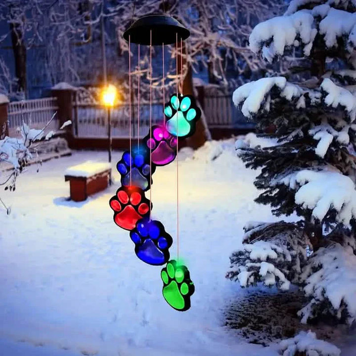 BowLift | Solar Dog Claw Wind Chime Light