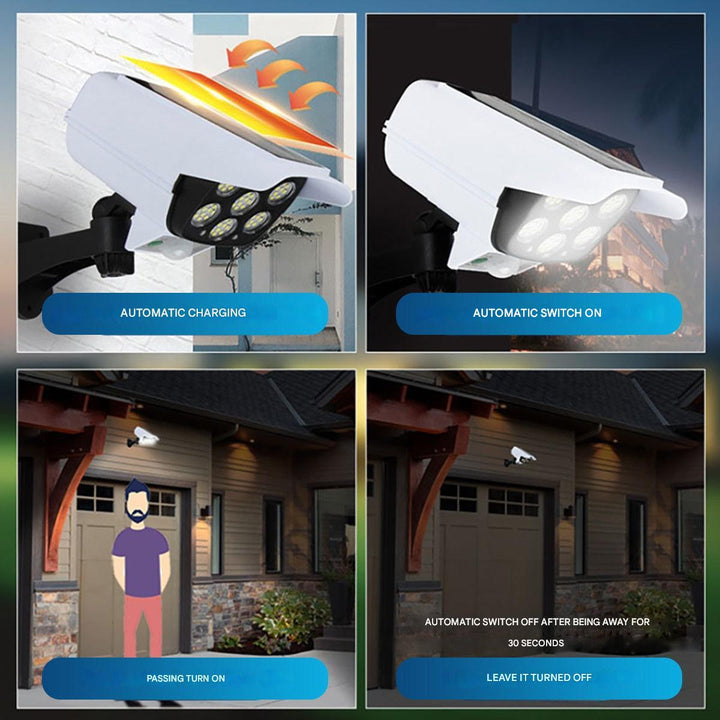 BowLift | Solar Energy Dummy Security Camera - SolarGuard
