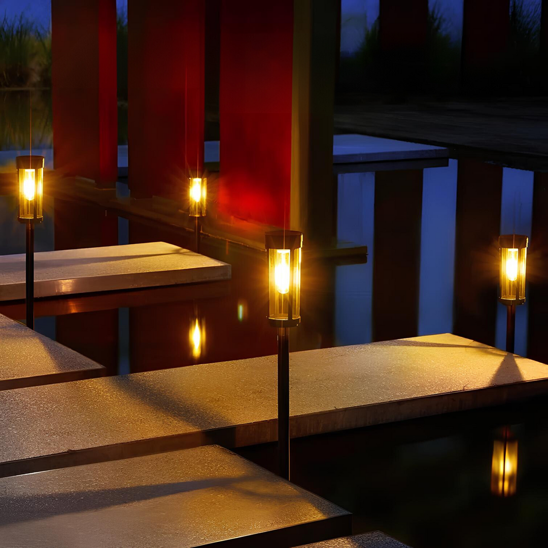 BowLift | Solar Energy Garden Torch - SolarFlare