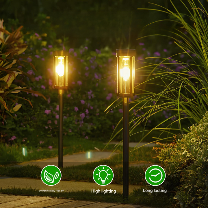 BowLift | Solar Energy Garden Torch - SolarFlare