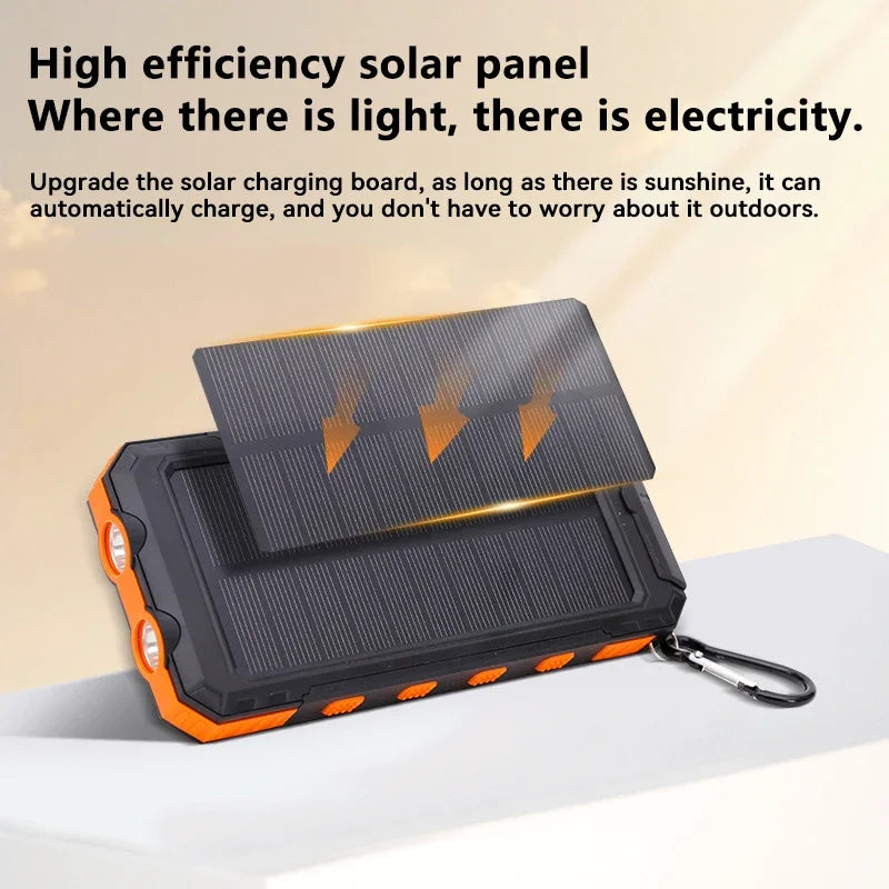 BowLift | Solar Energy Power Bank with Flashlight - SolarCharge Pro