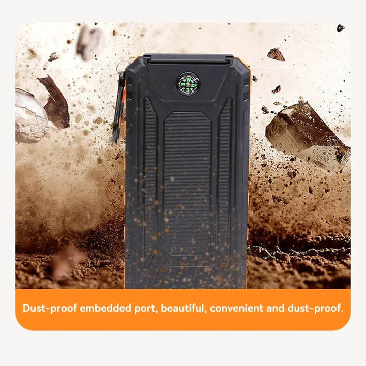 BowLift | Solar Energy Power Bank with Flashlight - SolarCharge Pro