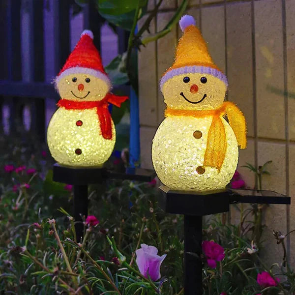 BowLift | Solar Energy Snowman Lamp - SolarSnow