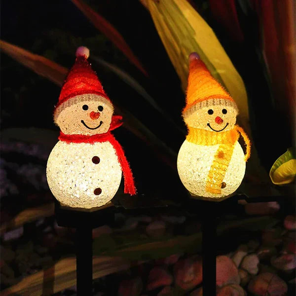 BowLift | Solar Energy Snowman Lamp - SolarSnow