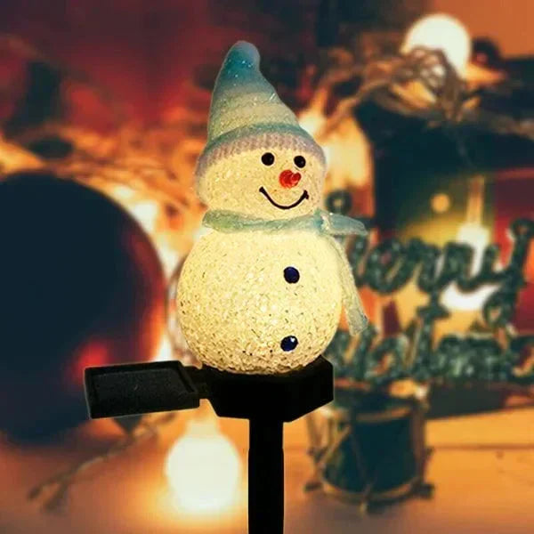 BowLift | Solar Energy Snowman Lamp - SolarSnow