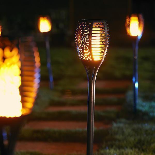 BowLift | LED Flames Solar Light