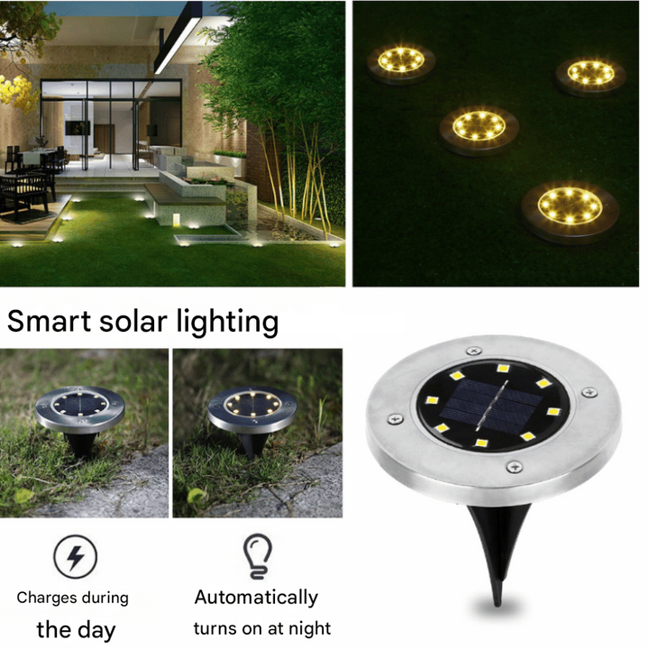 BowLift | Solar Ground Spot Light for Outdoors – SunHalo