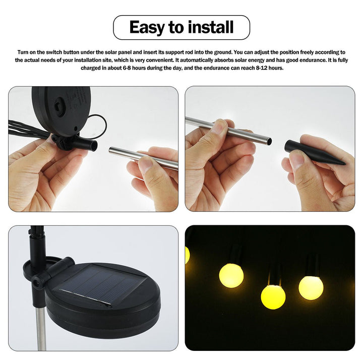 BowLift | Solar LED Light  Landscape Lights