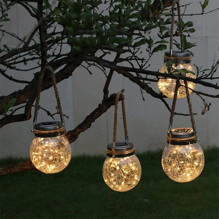 BowLift | Solar Mason Jar Lamp