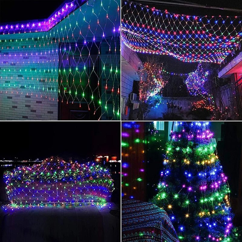 BowLift | Solar Net String Lights