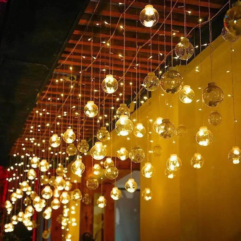 BowLift | String Lights – Solar Pendant – elegant design – solar powered