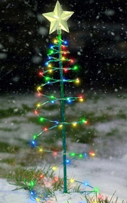 BowLift | Solar-Powered LED Christmas String Lights – Waterproof Outdoor Fairy Garland for Magical Holiday Garden & New Year Décor
