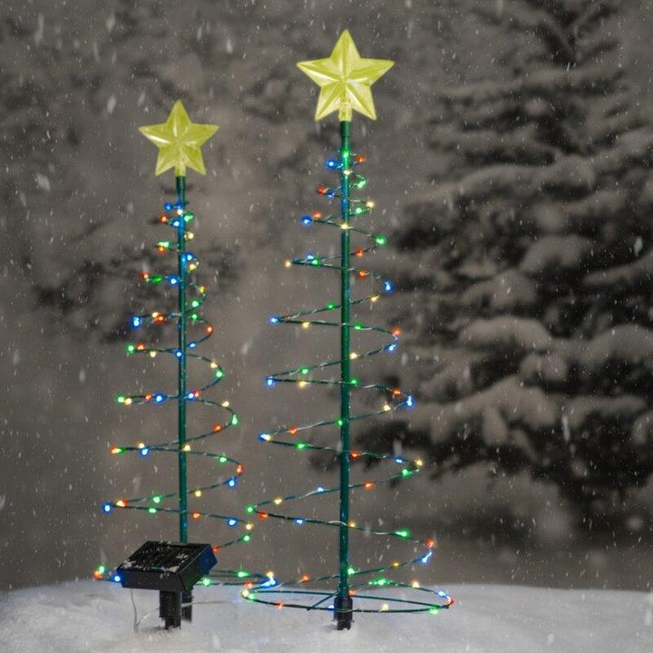 BowLift | Solar Powered Metal Christmas Tree Decoration