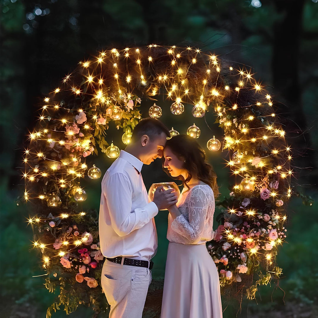 BowLift | Solar Powered Outdoor String Lights