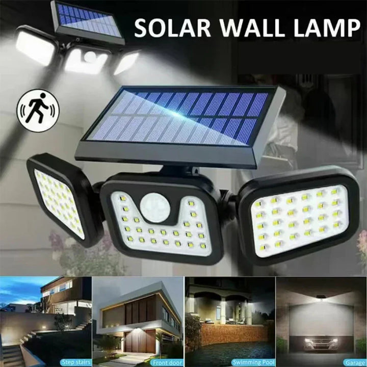 BowLift | Solar-Powered Wall Light - EcoBright