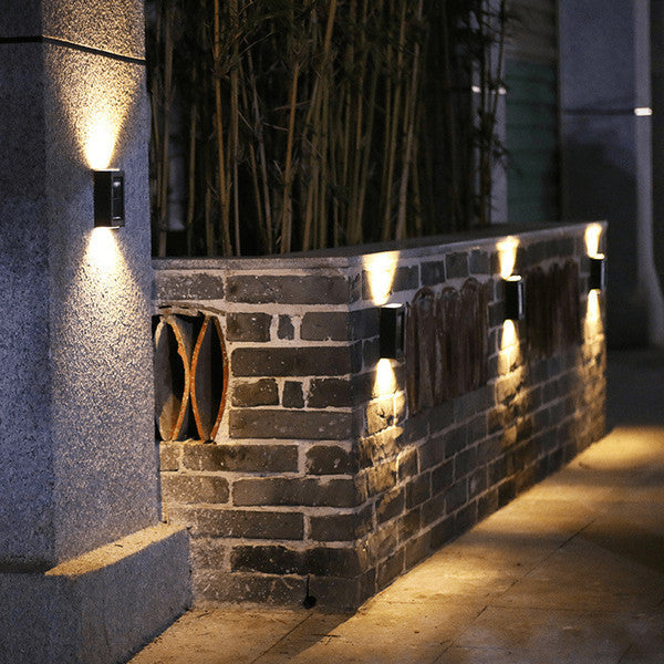 BowLift | Wireless LED Solar Wall Lights Deluxe | Efficient and Cost-Saving Outdoor Lighting