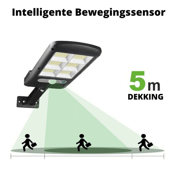 BowLift | SolarBright Motion Sensor Garden Lamp – Wireless IP65 Outdoor LED Light with Remote Control & 6000K Cool White Illumination