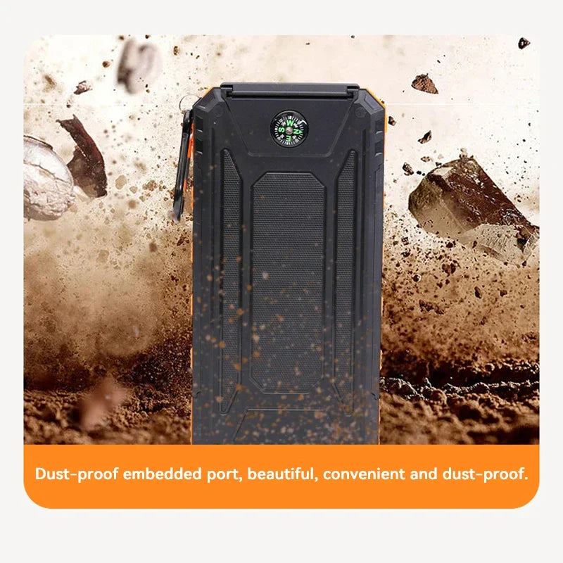 BowLift | SolarCharge Pro Solar Powerbank with Flashlight