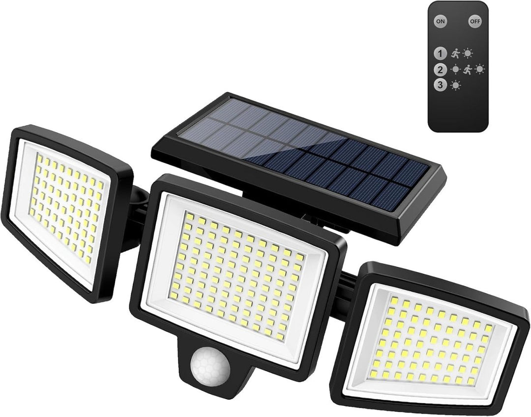 BowLift | SOLARGUARD – Solar Security Light with Motion Sensor and Remote Control