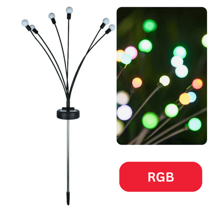 BowLift | Solar firefly garden lights for atmospheric evenings