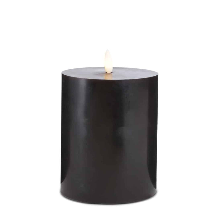 LED candle (1 piece) with realistic 3D flame 10 x 15 cm | Bowlift