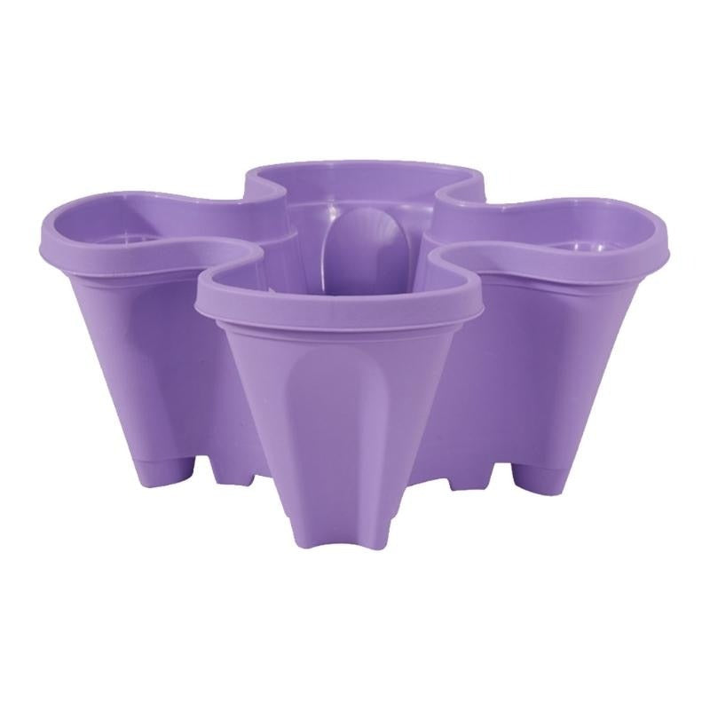 BowLift | Space-saving Stackable Plant Pots - StrawberryStack