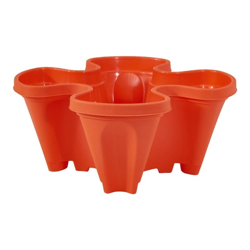 BowLift | Space-saving Stackable Plant Pots - StrawberryStack