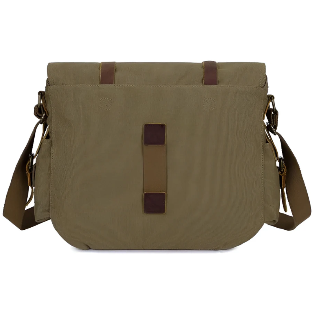 BowLift | Spacious Men's Canvas Crossbody - UrbanTrail
