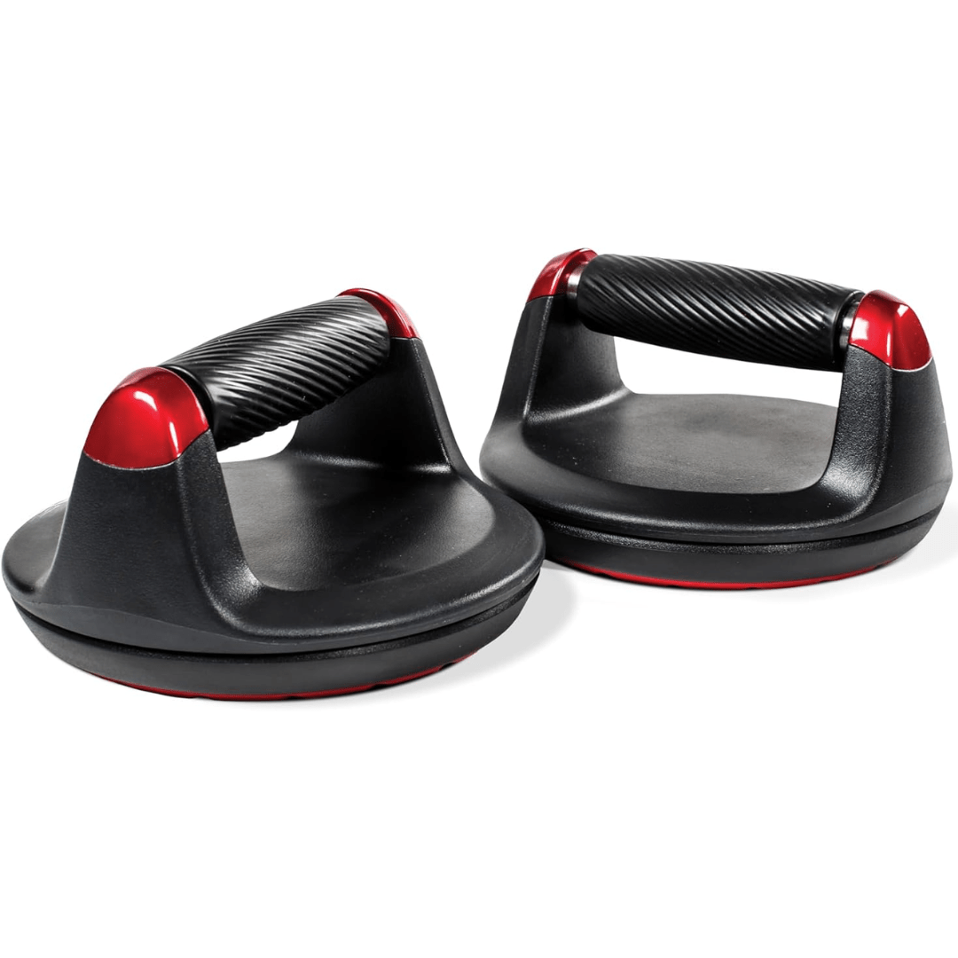 BowLift | Spinfit Rotating Push-Up Handles – Ergonomic Wrist Protection – 180 kg Capacity – Dynamic Strength Training for Chest, Shoulders & Core