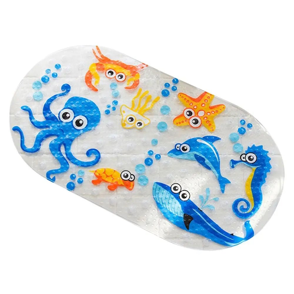 BowLift | SplashNest – Non-Slip Bathtub Mat with Fun Motifs for Kids