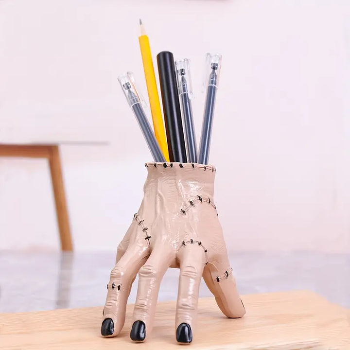BowLift | Bone Hand Shaped Pen Holder