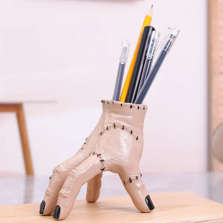 BowLift | Bone Hand Shaped Pen Holder