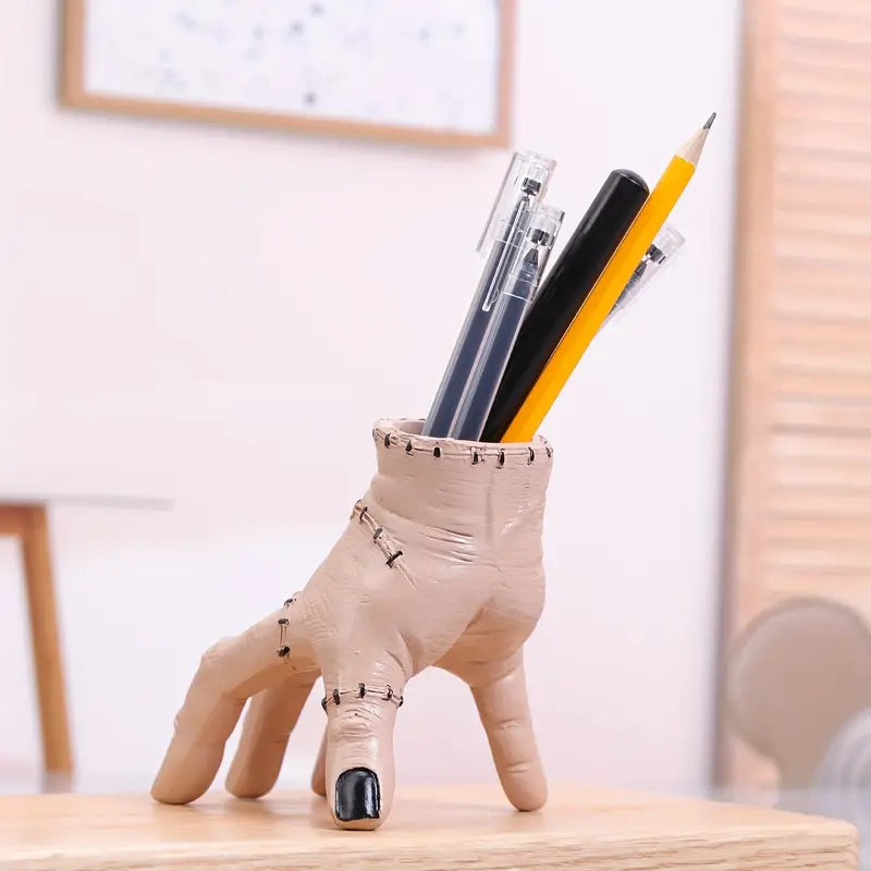 BowLift | Bone Hand Shaped Pen Holder