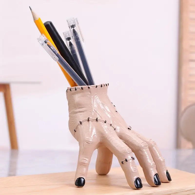 BowLift | Bone Hand Shaped Pen Holder