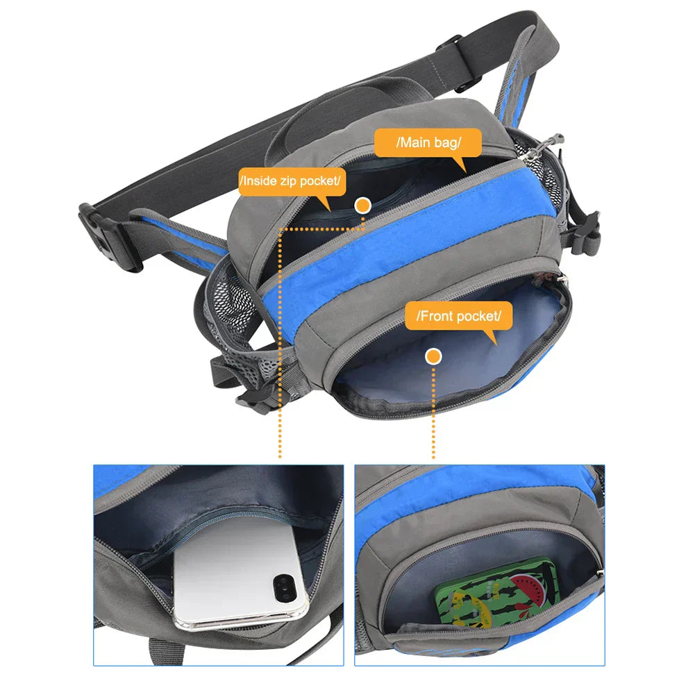BowLift | Sport Hip Bag with Bottle Holder - Vega
