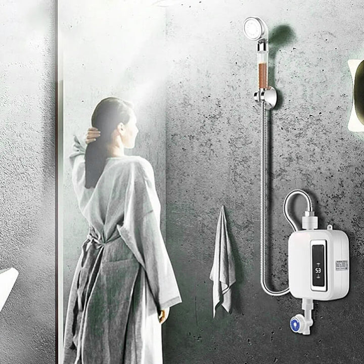 BowLift | Instant Tankless Electric Water Heater | Unlimited Hot Water On Demand | Space-Saving & Energy Efficient