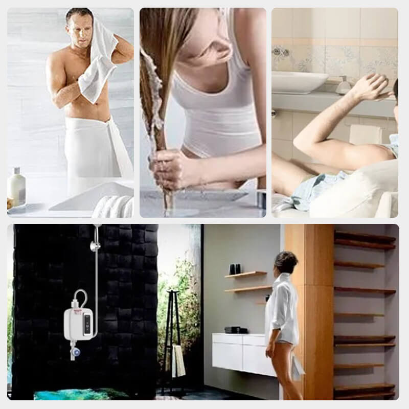 BowLift | Instant Tankless Electric Water Heater | Unlimited Hot Water On Demand | Space-Saving & Energy Efficient