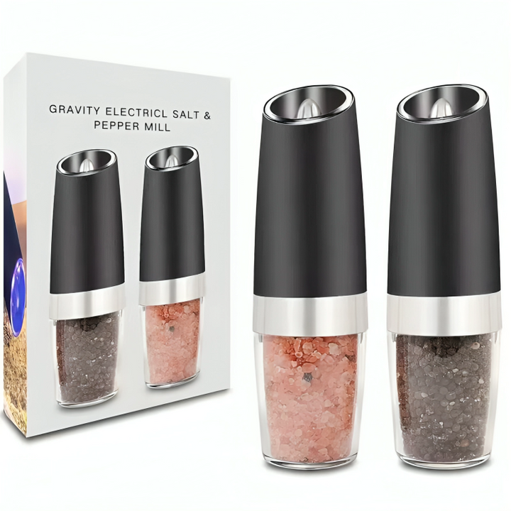 BowLift | SpiceGlide - Salt and Pepper Mill with Gravity Sensor