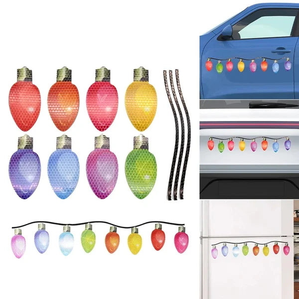BowLift | Reflective Light Bulb Magnets Decorations