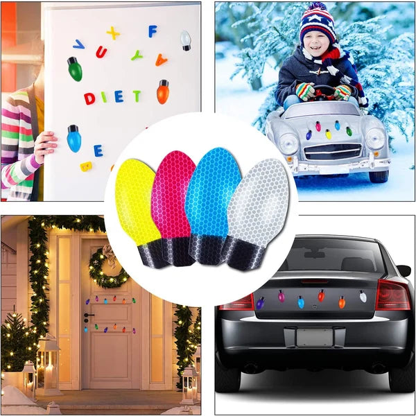 BowLift | Reflective Light Bulb Magnets Decorations