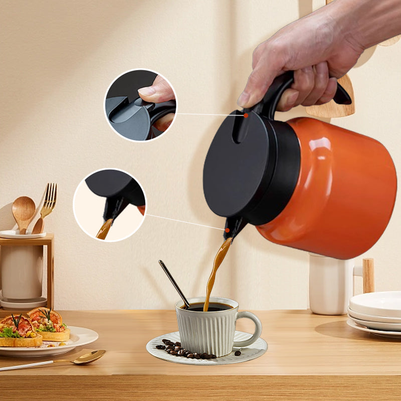 Portable stainless steel kettle | Compact tea solution for any location | Bowlift