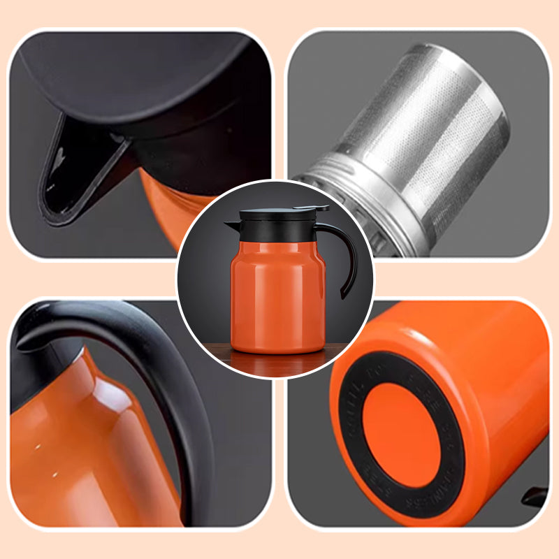 Portable stainless steel kettle | Compact tea solution for any location | Bowlift