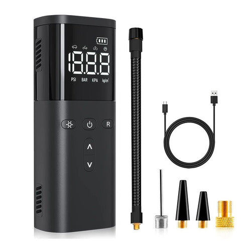 BowLift | Portable Wireless Car Tire Inflator Air Compressor - Practical Gift