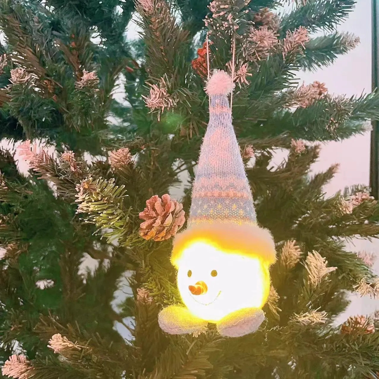 BowLift | Christmas Doll Light Plush Glowing Snowman