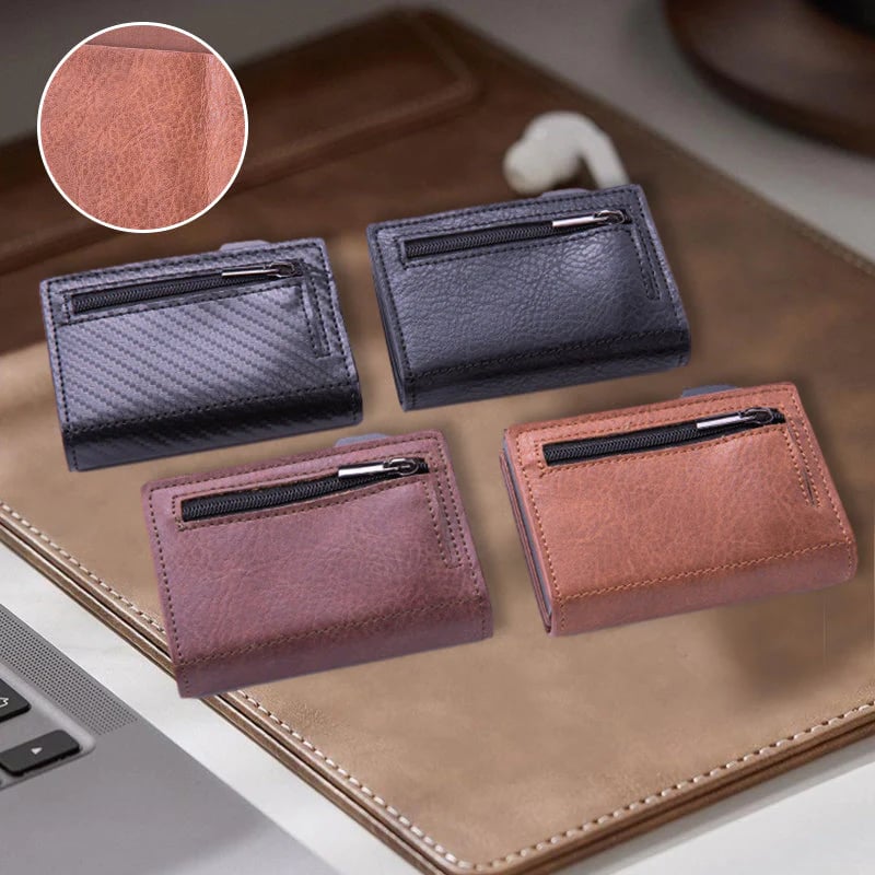 BowLift | Men's Wallet With Automatic Card Pocket