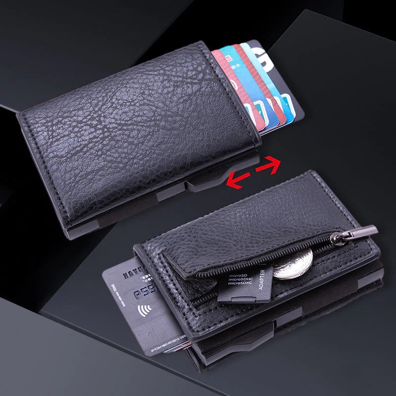BowLift | Men's Wallet With Automatic Card Pocket